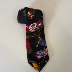 Vintage Rockmount Ranchwear Tie Western Print